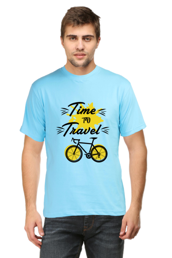 Travel half sleeve t-shirt