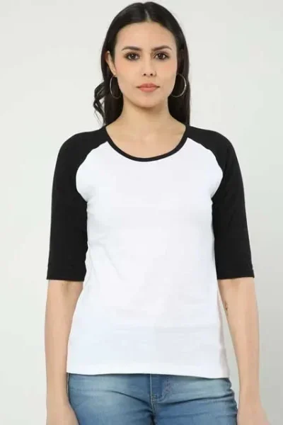 Women’s Raglan Full Sleeve T-Shirt Size