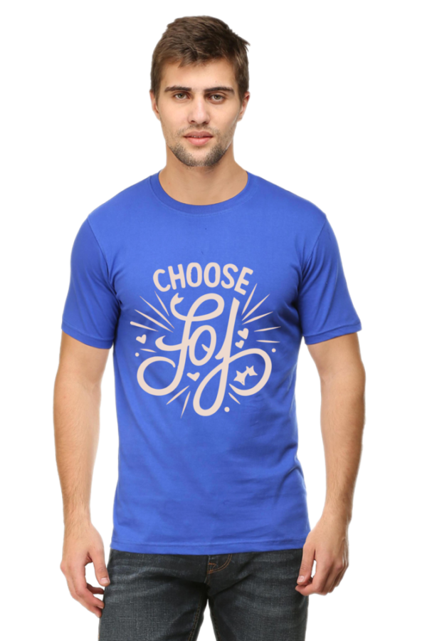 Choose Joy Classic men t-shirt.