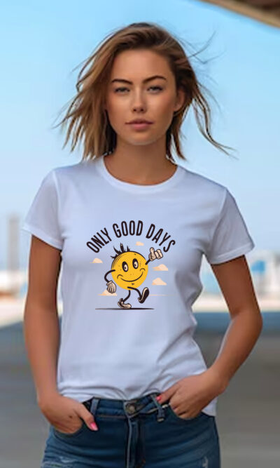 only good news graphic t-shirt