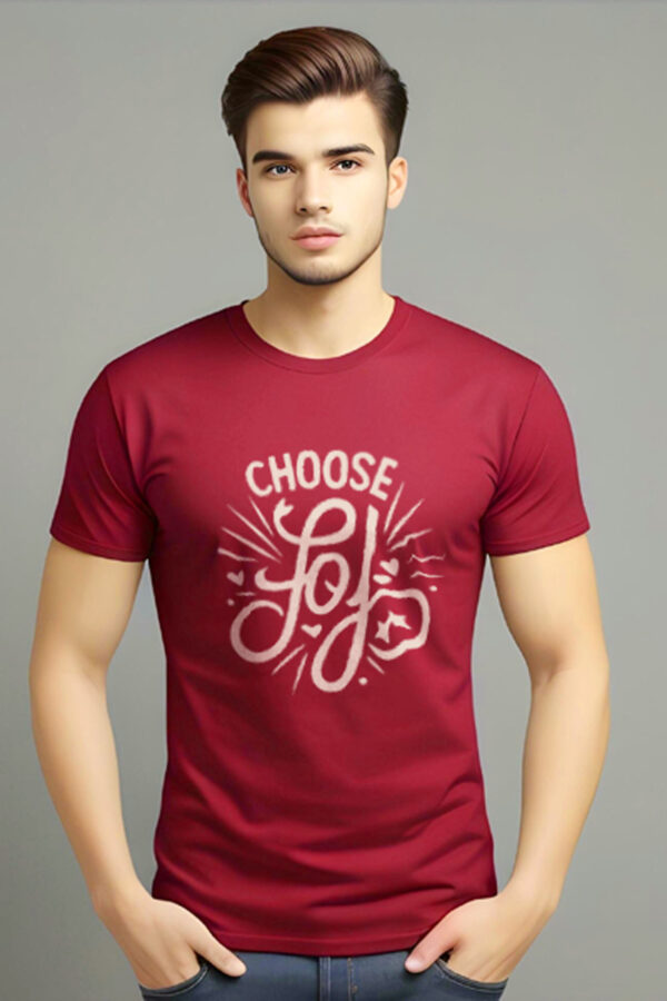 Choose Joy graphic T-shirt