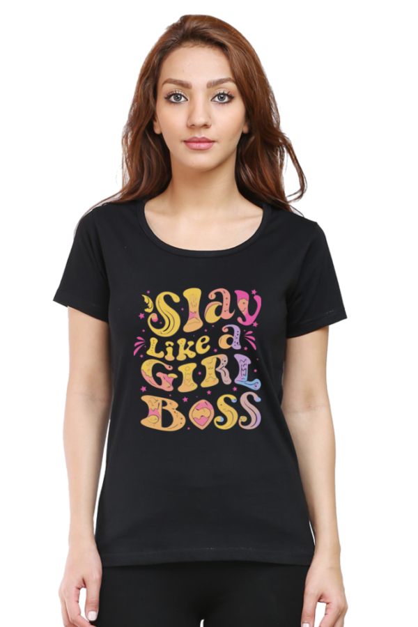 Stay Like a Girl Boss Women Graphic T-shirt