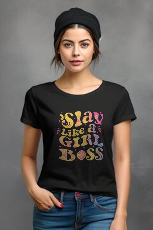 Stay Like a Girl Boss Women Graphic T-shirt