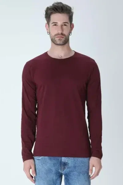 Round Neck Full Sleeve Man T-shirt