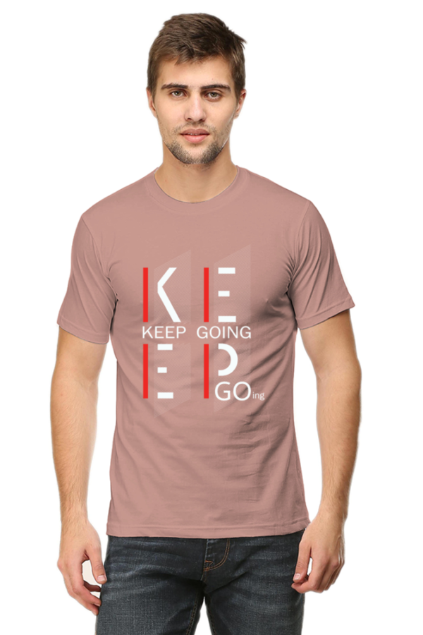 keep going graphic t-shirt