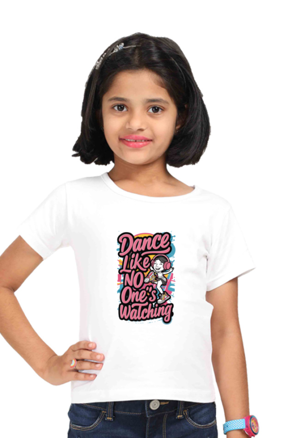 Dance Like No One's Watching Girls Graphic T-shirt