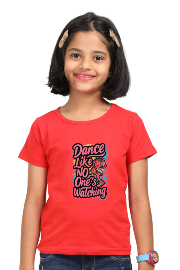 Dance Like No One's Watching Girls Graphic T-shirt