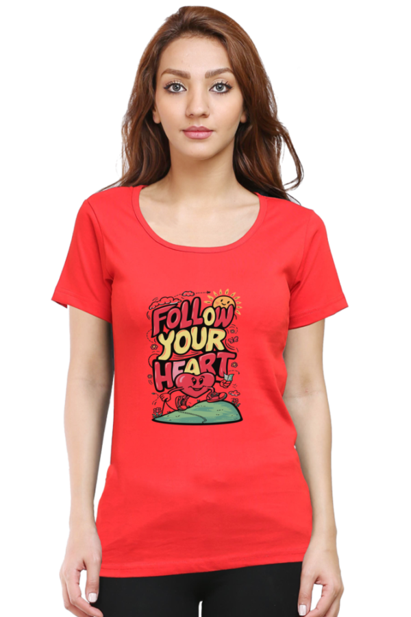 Follow Your Heart Women’s Graphic T-shirt