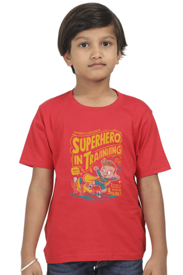 Superhero in Training Boy's Graphic T-Shirt