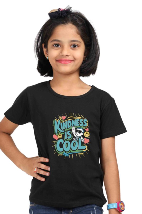 Kindness is Cool Girls Graphic T-Shirt