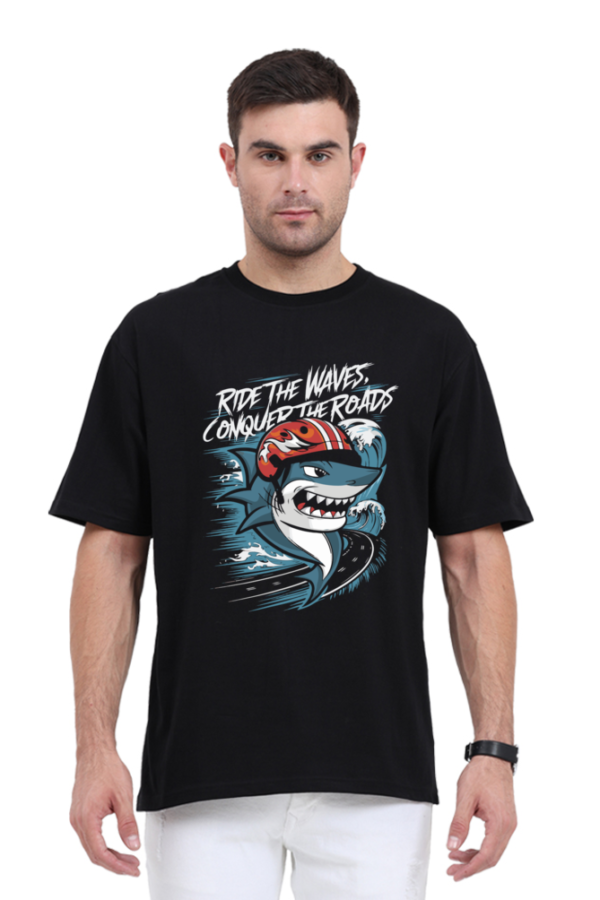 Ride The Waves Oversized Graphic T-shirt