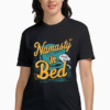 Namast'ay in Bed Women's Graphic T-shirt - Comfortable & Fun Casual Tee Namast'ay in Bed Women's Graphic T-shirt - Comfortable & Fun Casual Tee