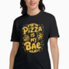 Pizza is My Bae Women's Graphic T-shirt | Fun & Trendy Pizza Lover Tee Pizza is My Bae Women's Graphic T-shirt | Fun & Trendy Pizza Lover Tee