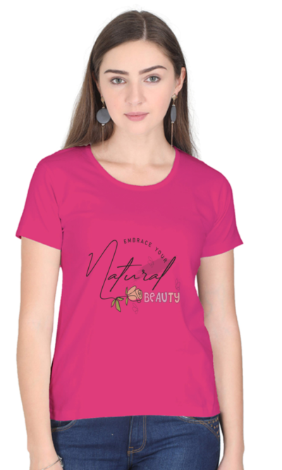 Embrace Your Natural Beauty Woman Graphic T-Shirt