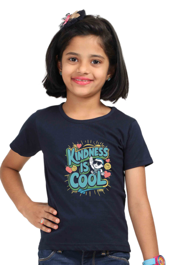 Kindness is Cool Girls Graphic T-Shirt