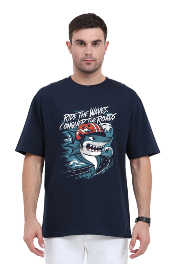 Ride The Waves Oversized Graphic T-shirt