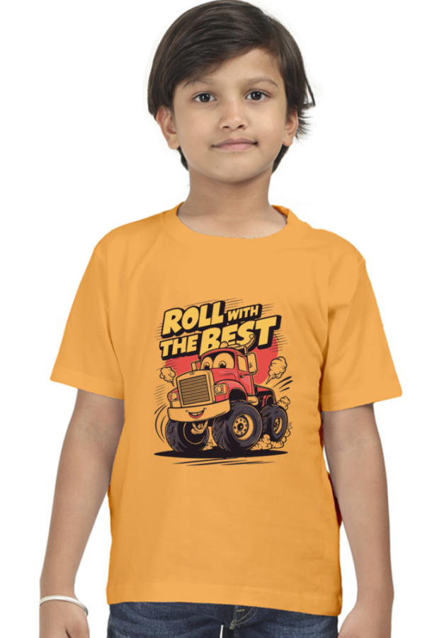 Roll With The Best Boy's Graphic T-shirt