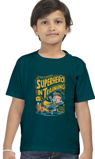 Superhero in Training Boy's Graphic T-Shirt