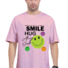 Embrace with a Smile Man Oversized Graphic T-shirt Embrace with a Smile Man Oversized Graphic T-shirt