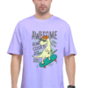 Keep Moving Oversized Graphic T-shirt