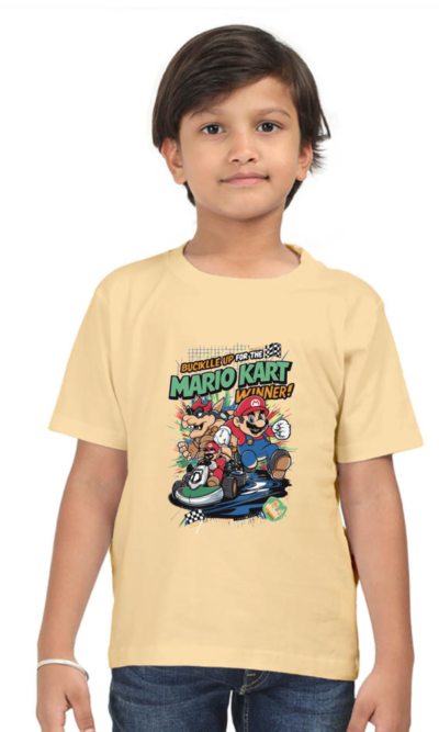 Mario Cart Winner Boy's Graphic T-shirt