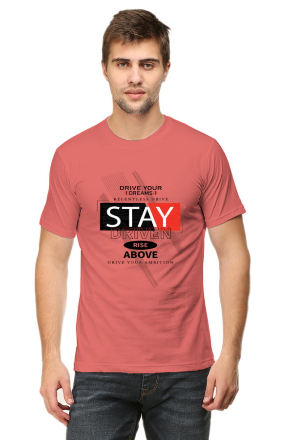 Stay Driven Man Graphic T-shirt