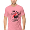 Never Give Up Man Graphic T-shirt