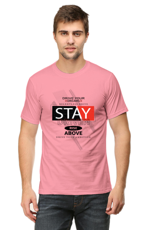 Stay Driven Man Graphic T-shirt