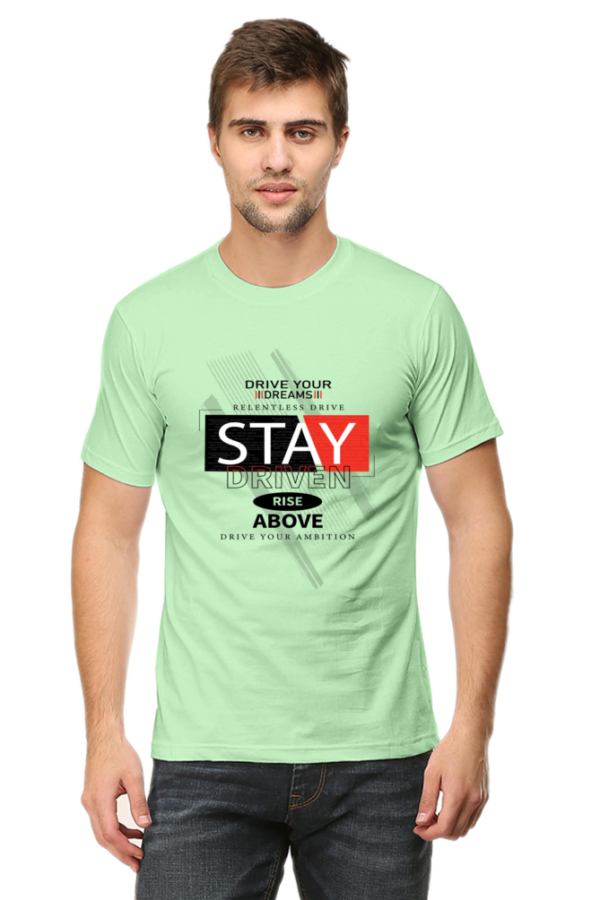 Stay Driven Man Graphic T-shirt