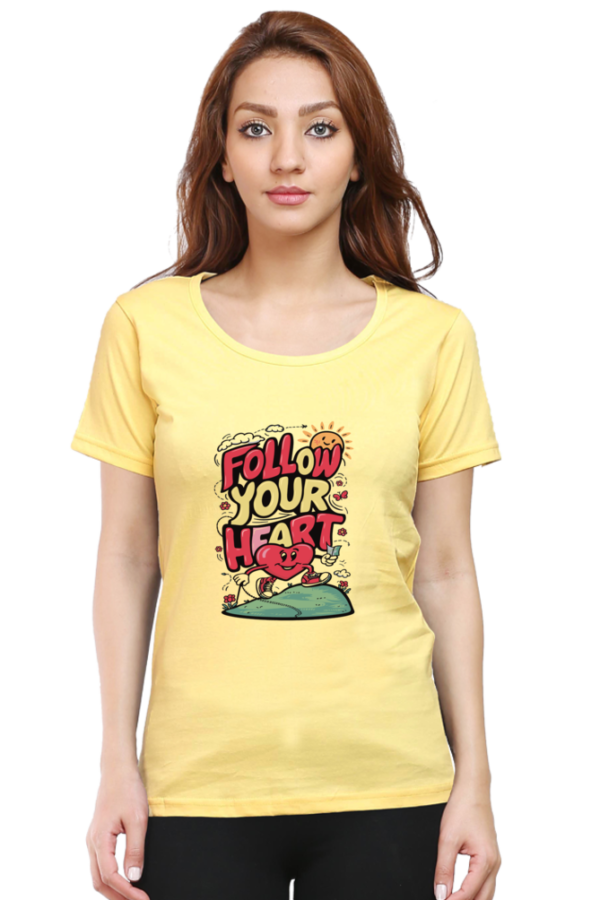 Follow Your Heart Women’s Graphic T-shirt