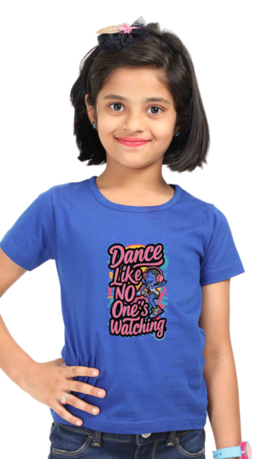 Dance Like No One's Watching Girls Graphic T-shirt