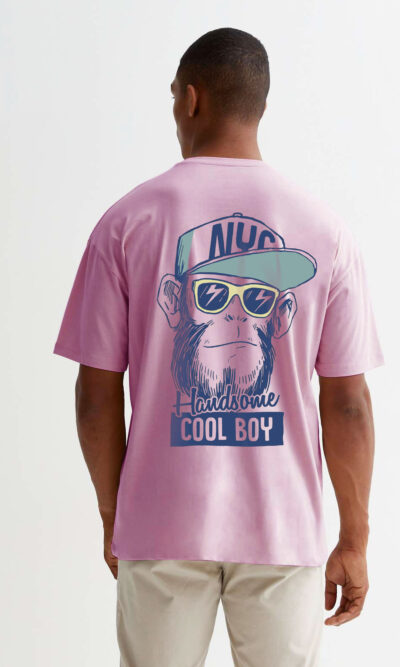 Handsome Cool Boy Oversized Graphic T-Shirt - Trendy & Comfortable Streetwear for Men & Women |