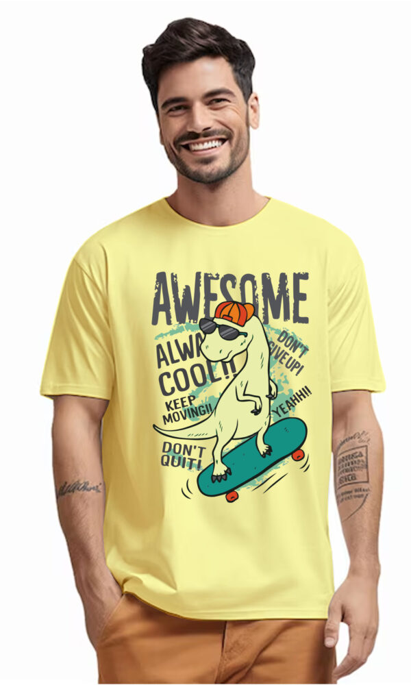 Keep Moving Oversized Graphic T-shirt