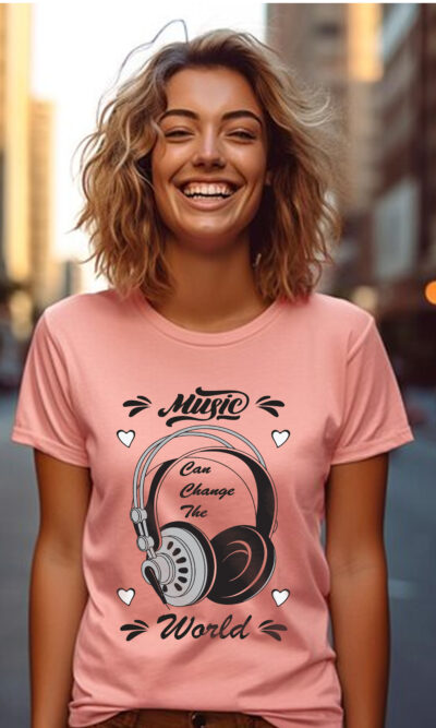 Music Can Change the World Graphic T-shirt