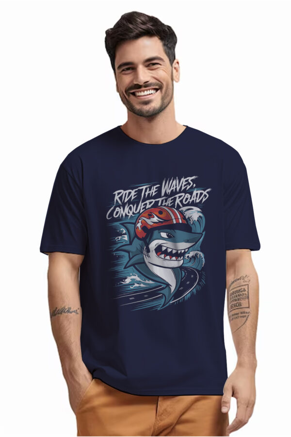 Ride The Waves Oversized Graphic T-shirt