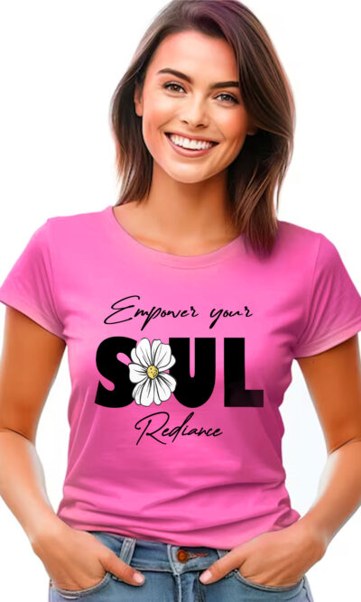 Empower Your Soul Radiance Graphic T-shirt