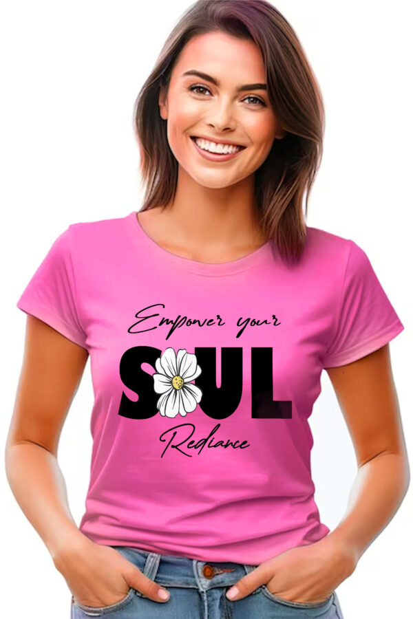 Empower Your Soul Radiance Graphic T-shirt