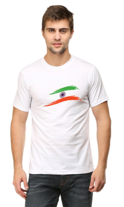 Indian Independence Day Man Graphic T-shirt