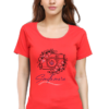 Smile More Women Graphic T-shirt - Trendy Positive Message Tee for Women