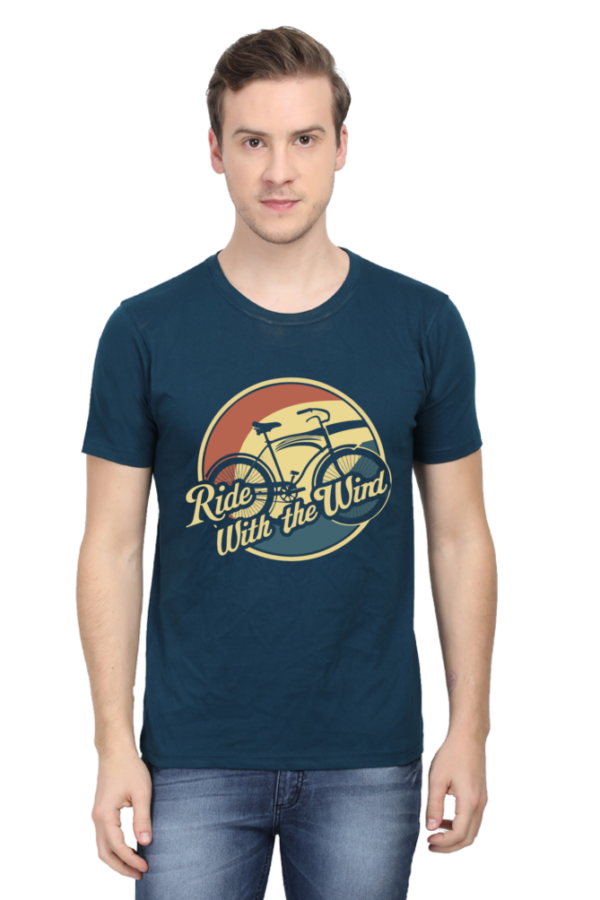 Ride With The Wind Man Graphic T-shirt | Adventure-Inspired Tee