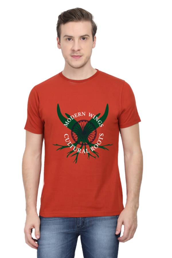 Modern Wings Cultural Roots Man Graphic T-Shirt