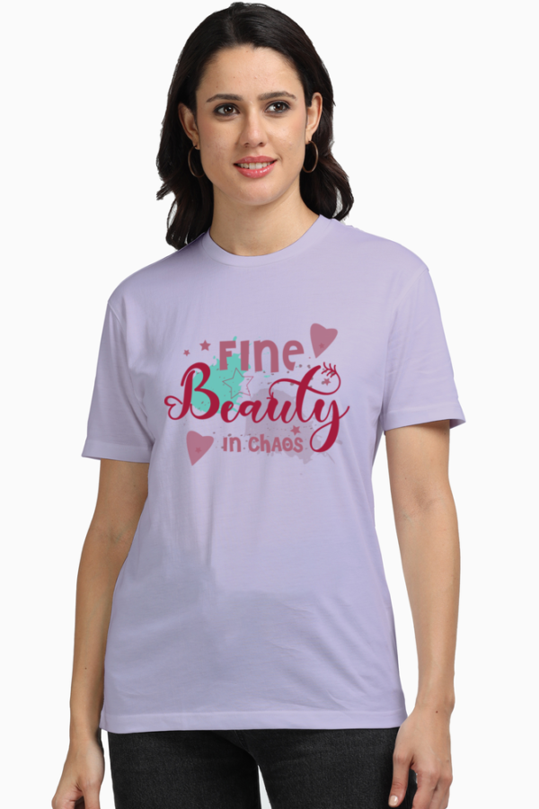 Fine Beauty to Women Graphic T-shirt - Elegant Women's Casual Tee