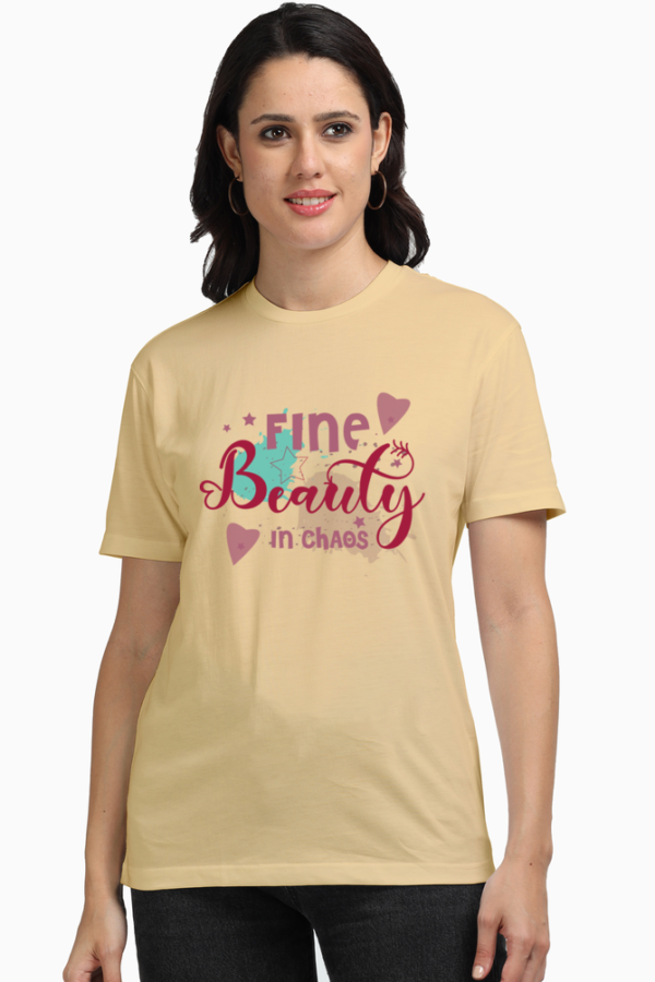 Fine Beauty to Women Graphic T-shirt - Elegant Women's Casual Tee