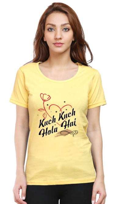 Kuch Kuch Hota Hai Women’s Graphic T-Shirt – Bollywood Movie Quote Tee