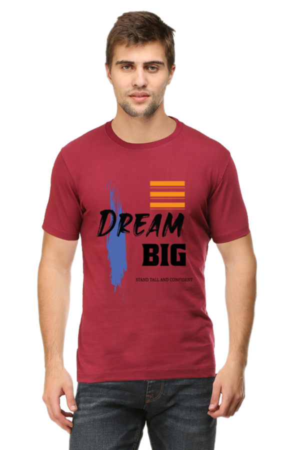 Dream Big Man Graphic T-shirt | Motivational & Stylish Tee for Men