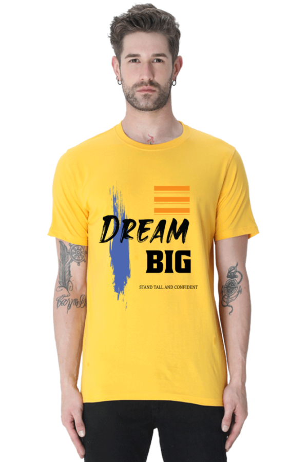 Dream Big Man Graphic T-shirt | Motivational & Stylish Tee for Men