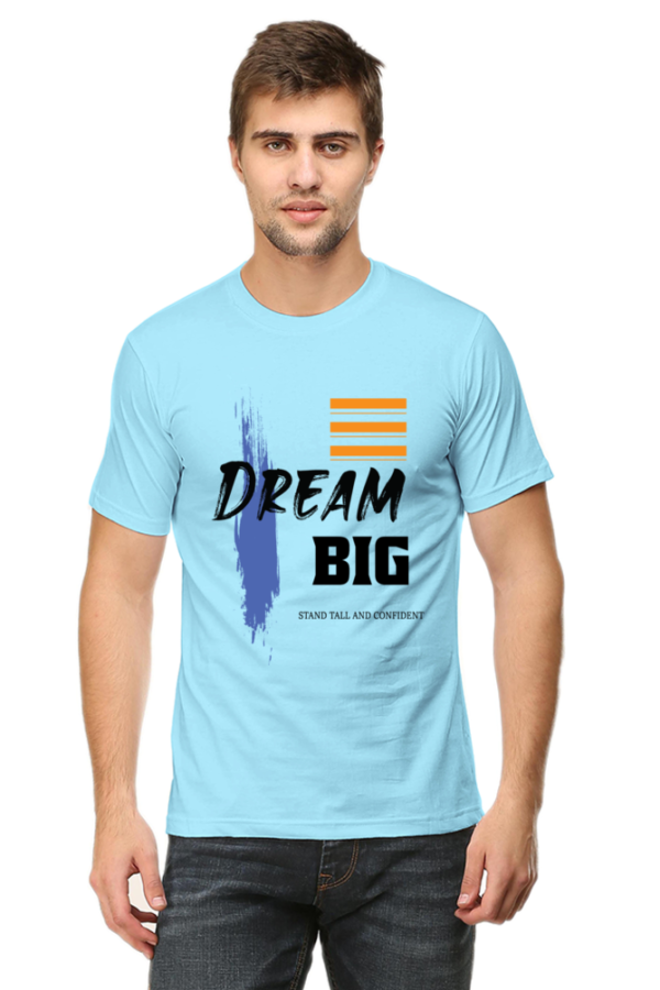 Dream Big Man Graphic T-shirt | Motivational & Stylish Tee for Men