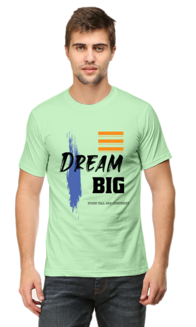 Dream Big Man Graphic T-shirt | Motivational & Stylish Tee for Men