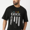 Too Cool Too Care Oversized Graphic T-Shirt