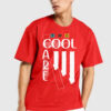 Too Cool Too Care Oversized Graphic T-Shirt